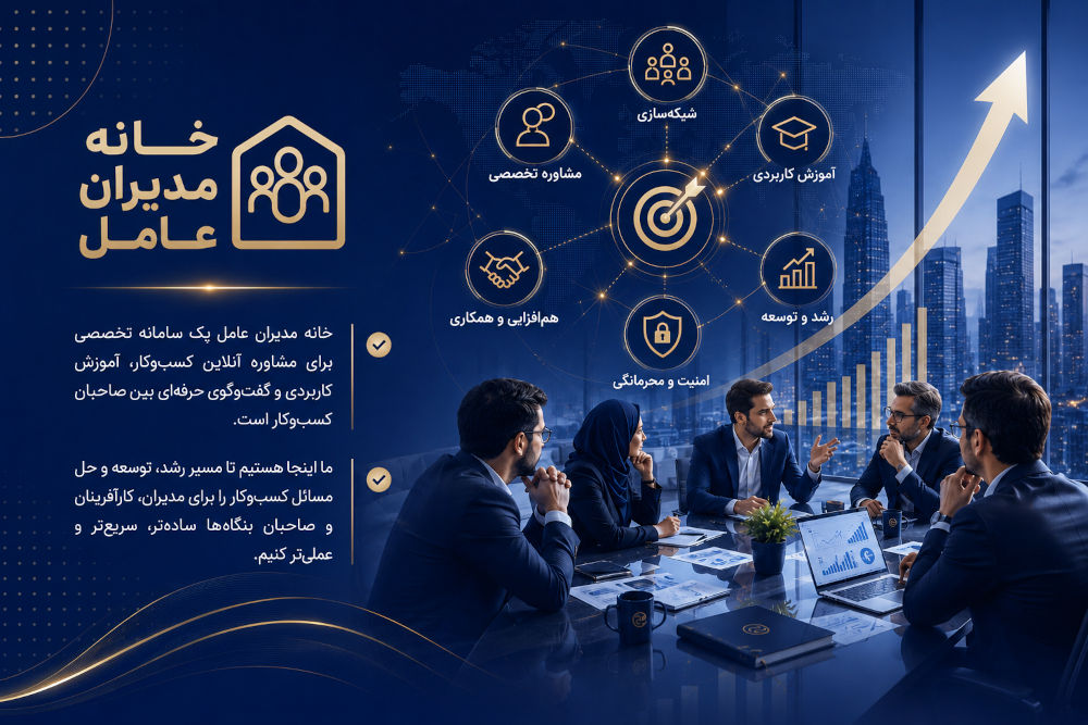 اهداف خانه مدیران عامل
